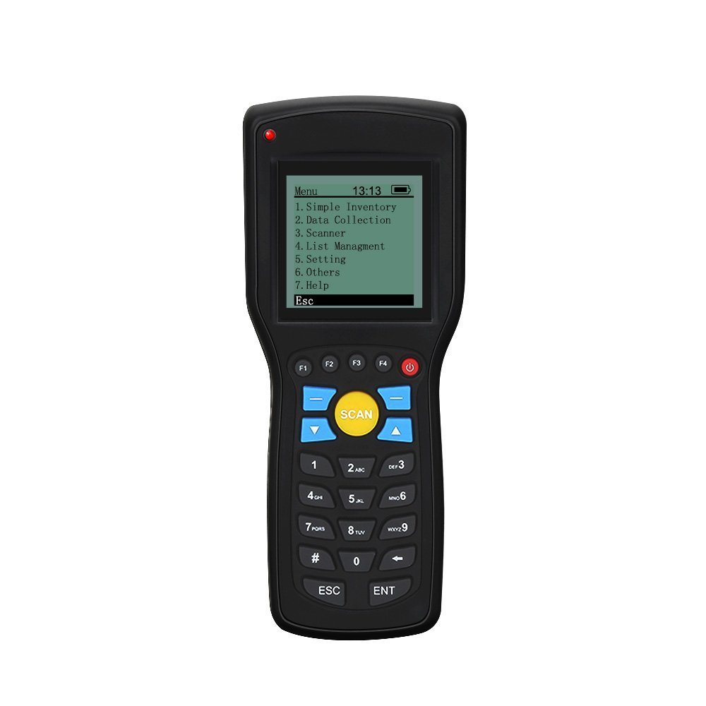 Eyoyo Portable PDA T5 Wireles and Wired Barcode Scanner Data Inventory