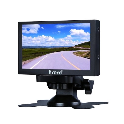 Minnaar Altijd metro Eyoyo 5 inch Mini Monitor HD 800x480 16:9 TFT LCD Screen Display with BNC  VGA AV HDMI Input, Built-in Speaker,Small LCD Monitor