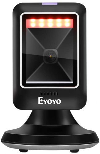 Eyoyo 2D 1D Desktop Barcode Scanner, Platform Scanner with ...