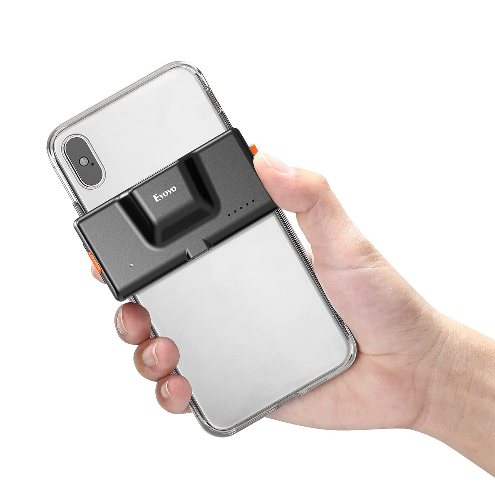 Eyoyo Handy Back Clip 1D Barcode Scanner 1050mAh Wiederaufladbar For Supermarkt 